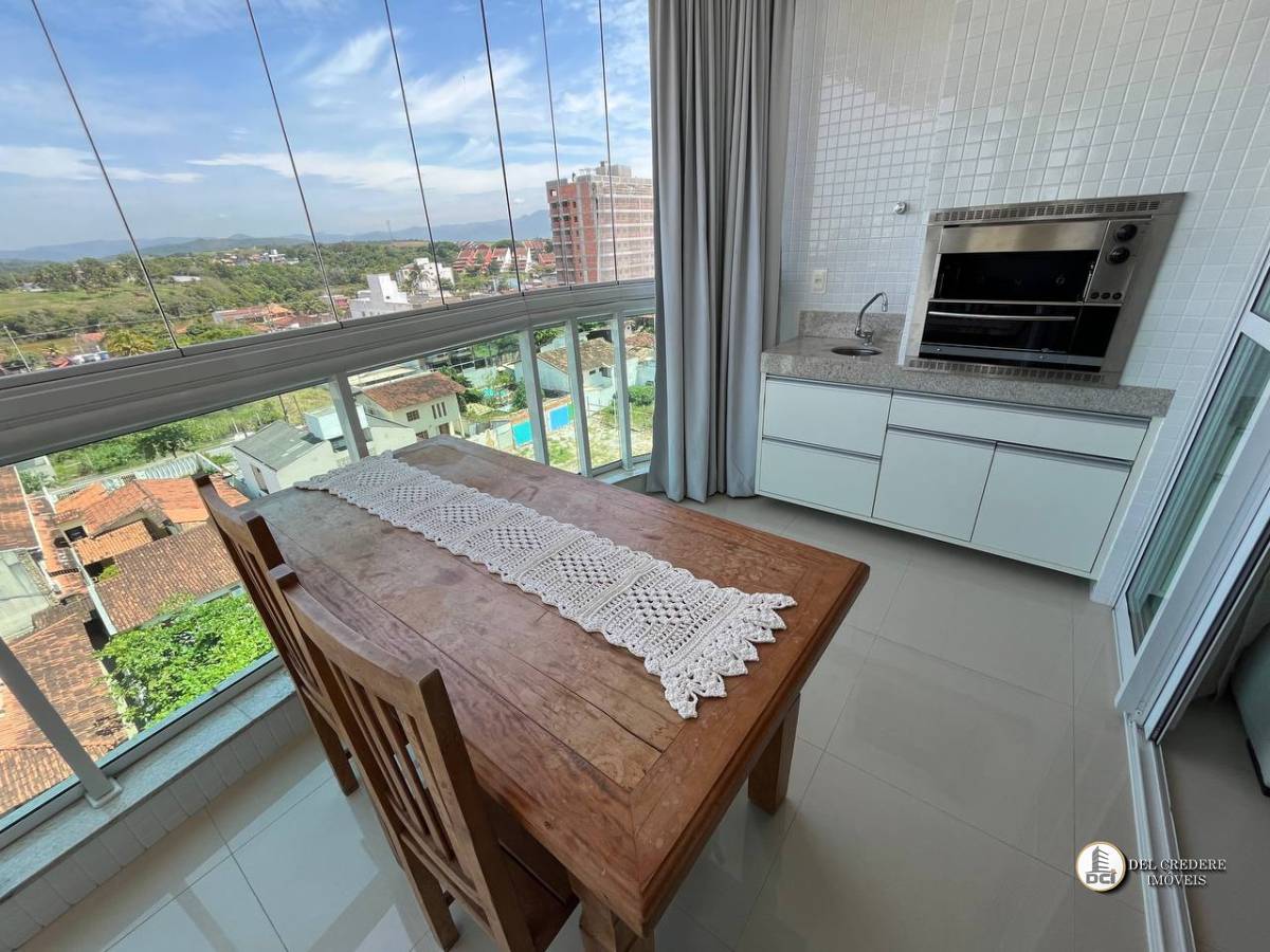 Apartamento à venda 2 Quartos sendo 1 suíte, 2 vagas , 111m² , Praia de Peracanga - Enseada Azul - Guarapari-ES - Del Credere Imóveis