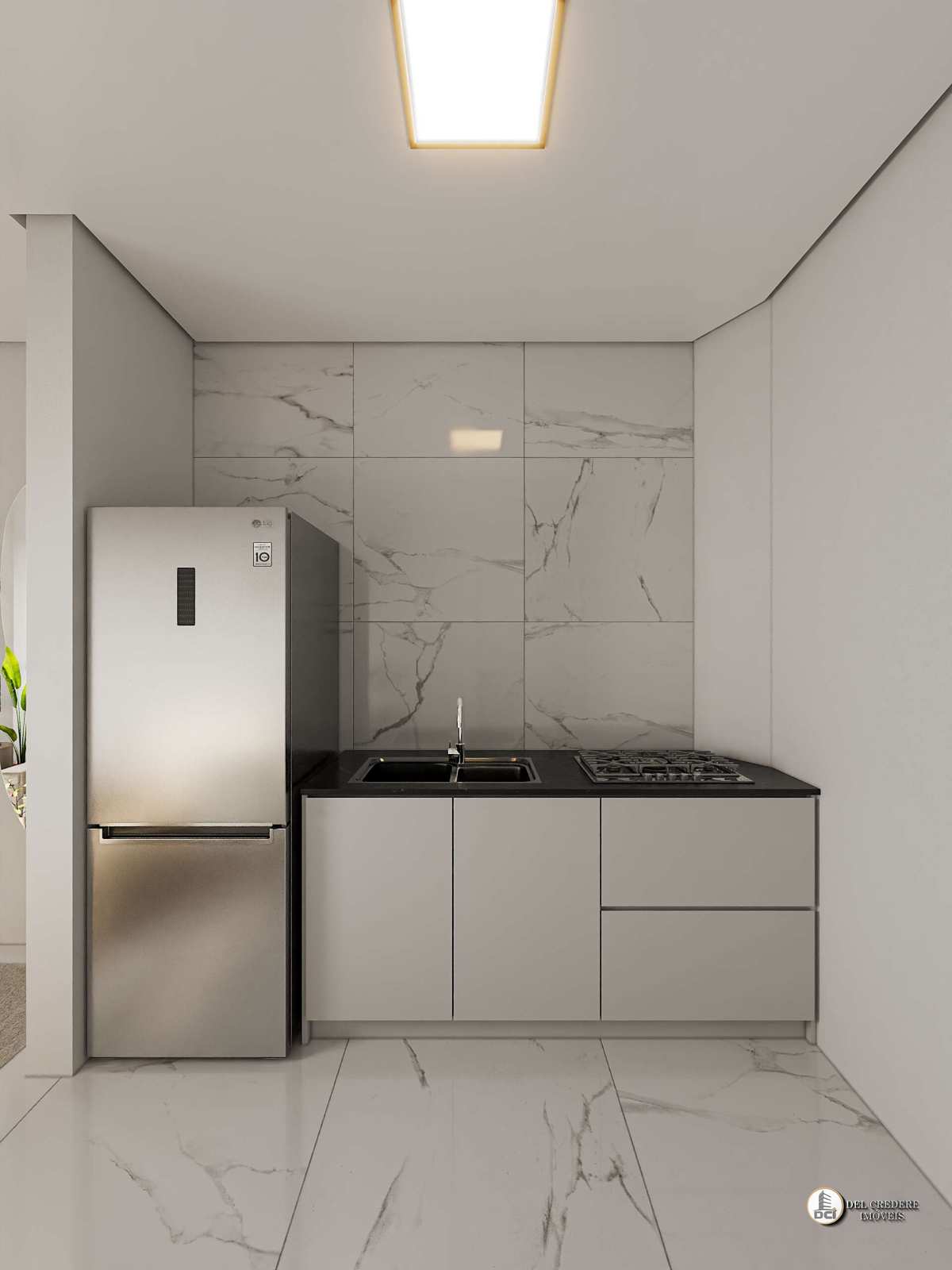 Apartamento à venda, no RESIDENCIAL DONA FILINHA,  em Guarapari, Praia do Morro, com 1 quarto, 30m² - Del Credere Imóveis