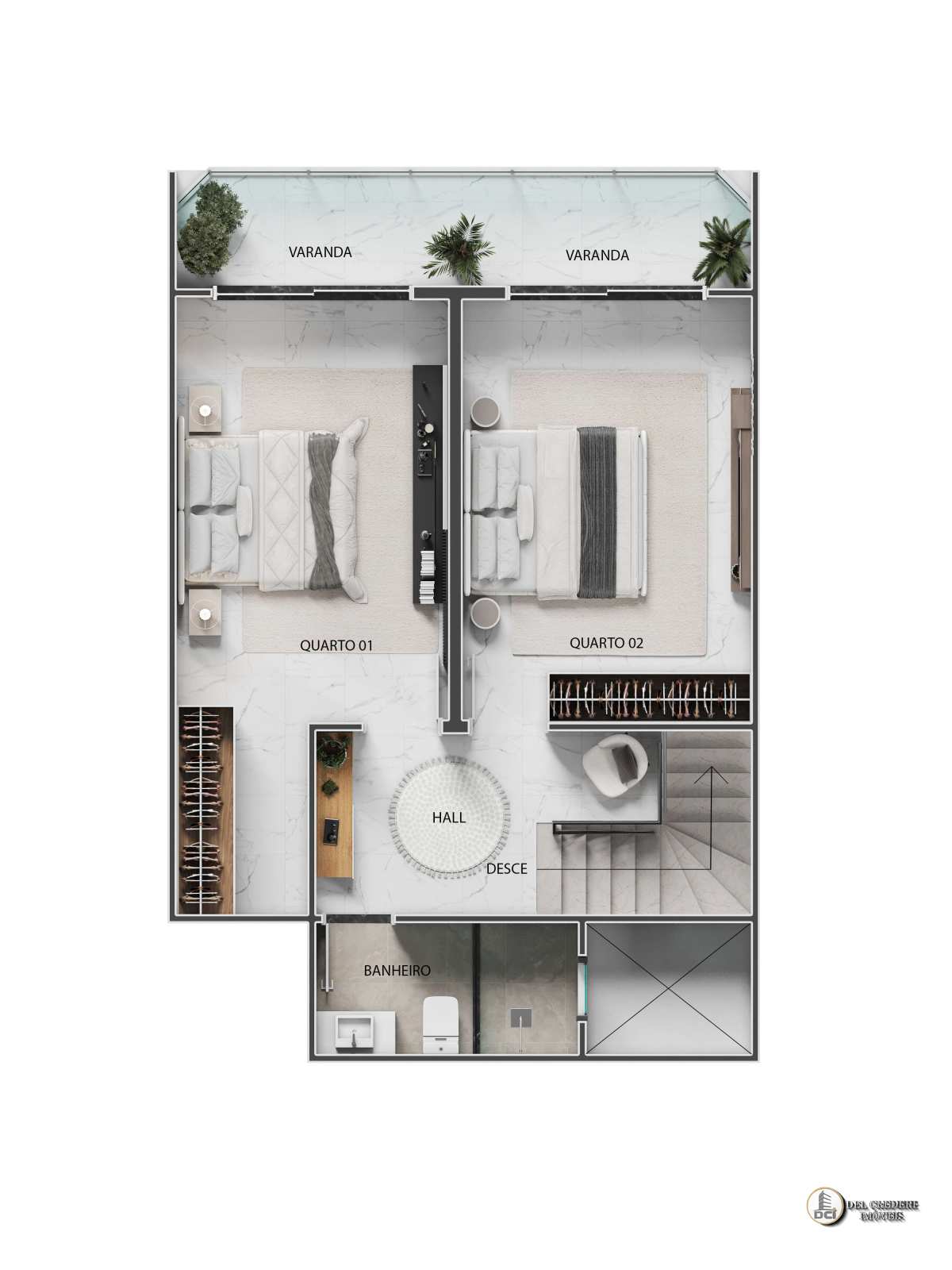 Casa à venda, no RESIDENCIAL DONA FILINHA,  em Guarapari, Praia do Morro, com 2 quartos, 110m² - Del Credere Imóveis