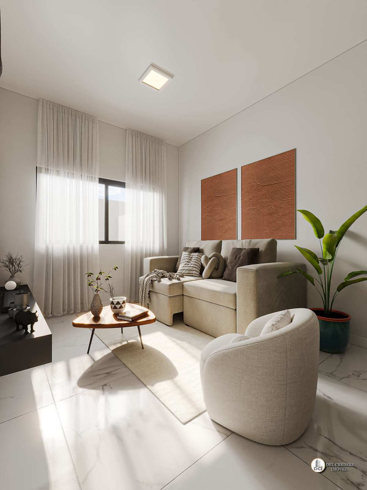 Casa à venda, no RESIDENCIAL DONA FILINHA,  em Guarapari, Praia do Morro, com 2 quartos, 110m² - Del Credere Imóveis