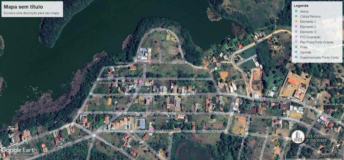 Lote à venda em Guarapari, Meaípe, 300m² - Del Credere Imóveis