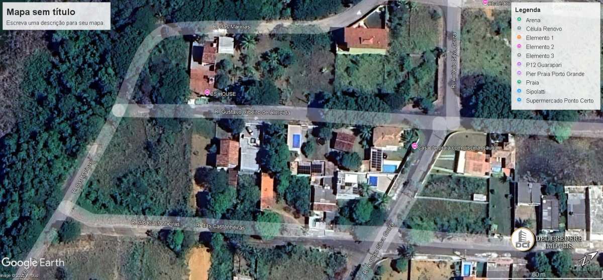 Lote à venda em Guarapari, Meaípe, 300m² - Del Credere Imóveis