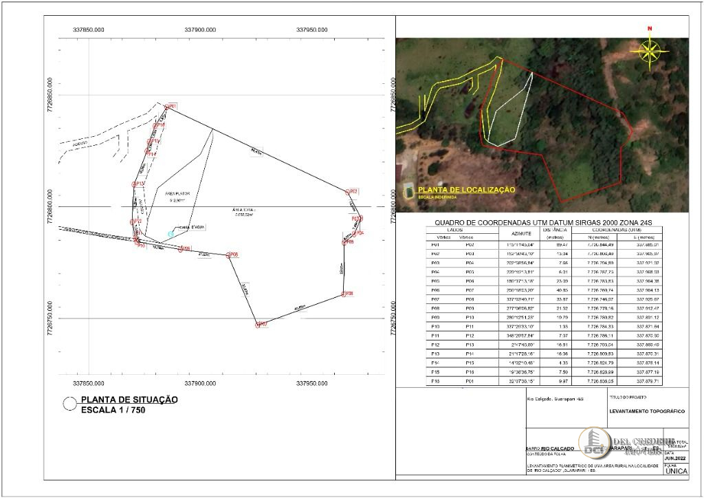 Terrenos à venda,  a partir de 556 m² por R$ 250.000 - Rio Calçado - Guarapari/ES - Del Credere Imóveis